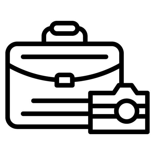 Camera Bag Icon | Travel Packaging