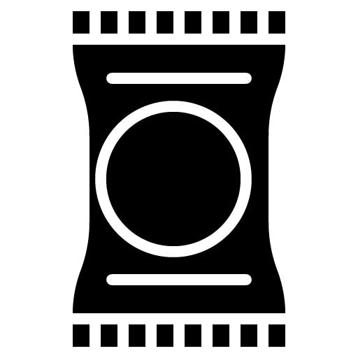 Travel Snacks Glyph Icon