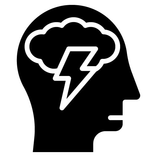 Depression Glyph Icon | Psychiatry