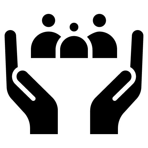 Family Therapy Glyph Icon