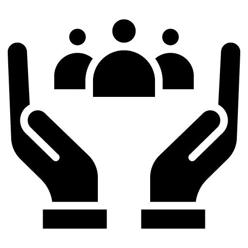 Group Therapy Glyph Icon