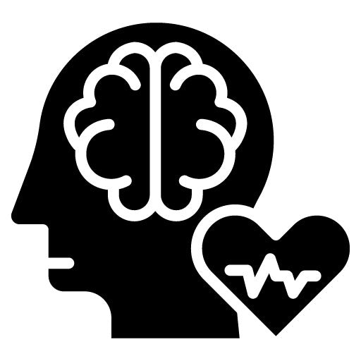 Mental Health Awareness Glyph Icon
