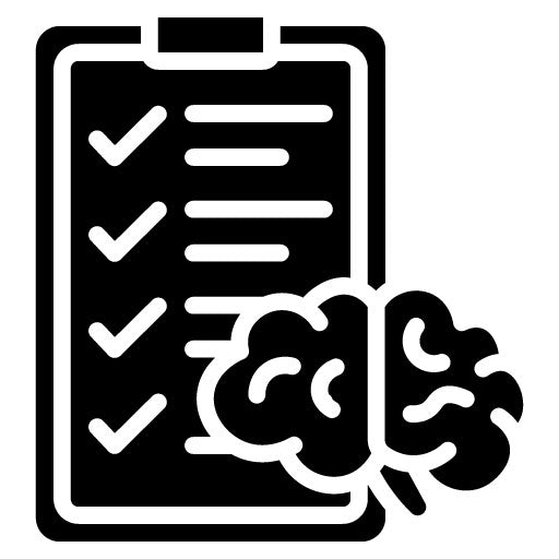 Psychiatric Evaluation Glyph Icon