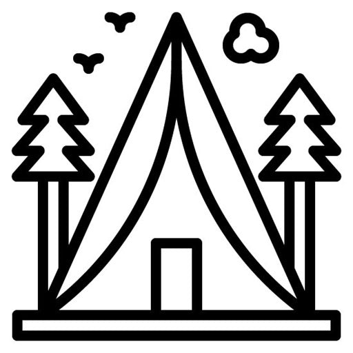 Camping Icon | Music Festival