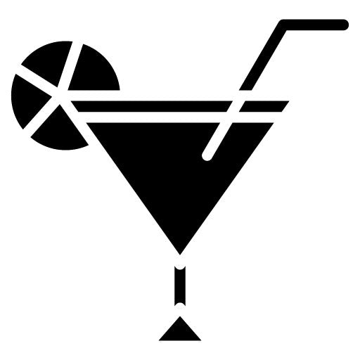 Cocktail Glyph Icon | Music Festival