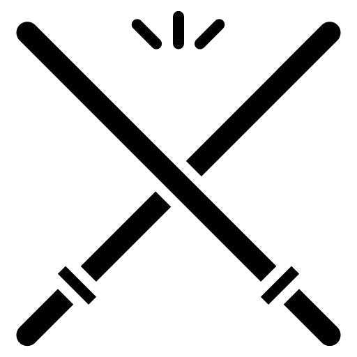 Glow Stick Glyph Icon