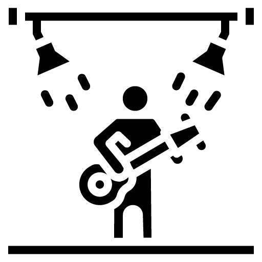 Solo Artist Glyph Icon