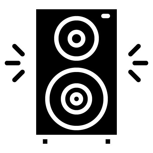 Speaker Glyph Icon | Music Festival