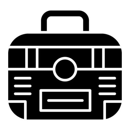 Briefcase Glyph Icon | Diplomacy