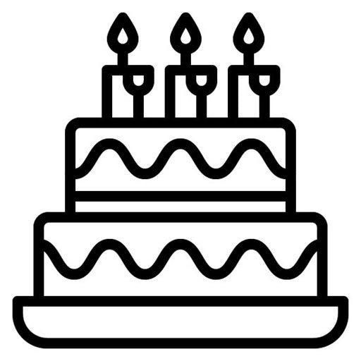 Birthday Cake Flavor Icon