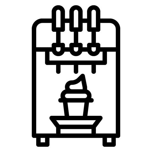 Ice Cream Maker Icon | Icecream Shop