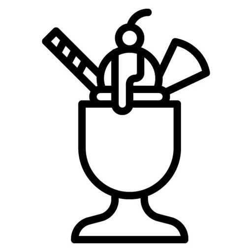 Ice Cream Sundae Icon