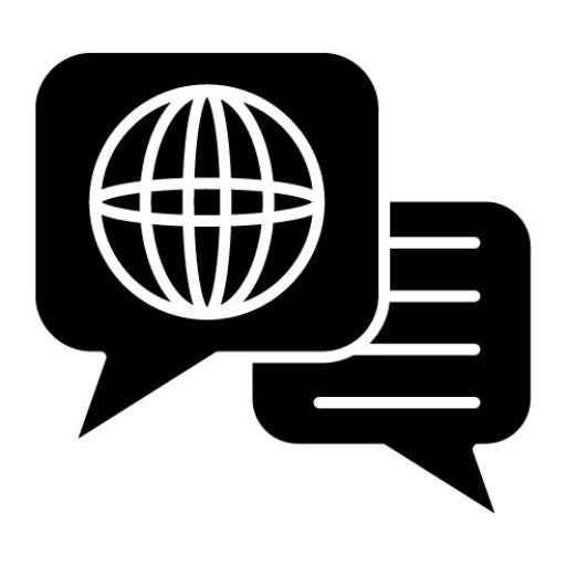 Bubble Chat Glyph Icon