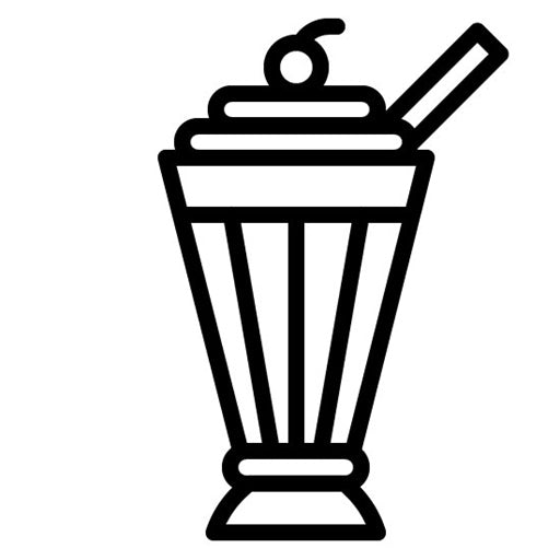 Milkshake Icon | Icecream Shop
