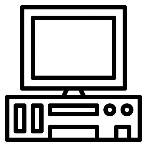 80s Computer Icon