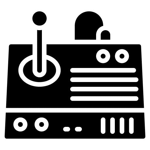 Atari Console Glyph Icon
