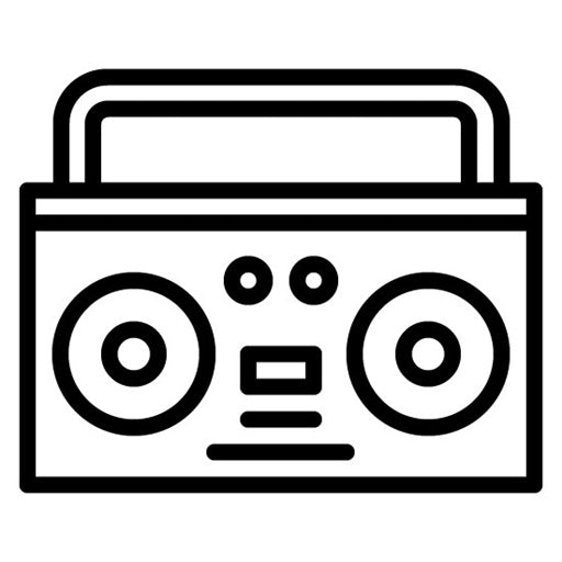 Boombox Icon | Eighties