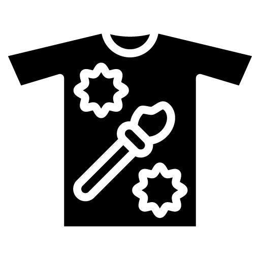 Graphic T Shirt Glyph Icon