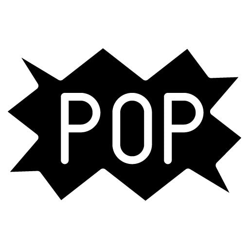 Pop Art Glyph Icon