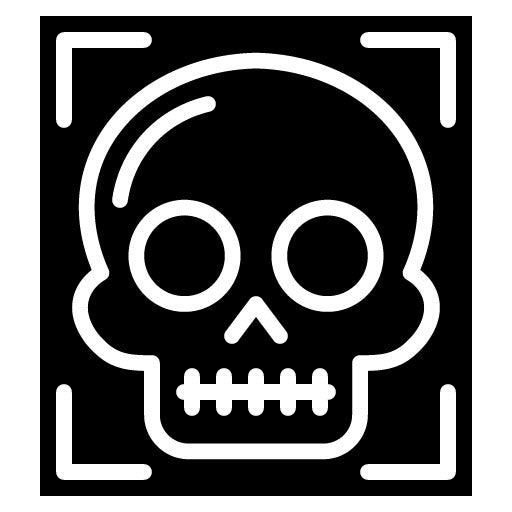 X ray Glyph Icon | Orthopedics