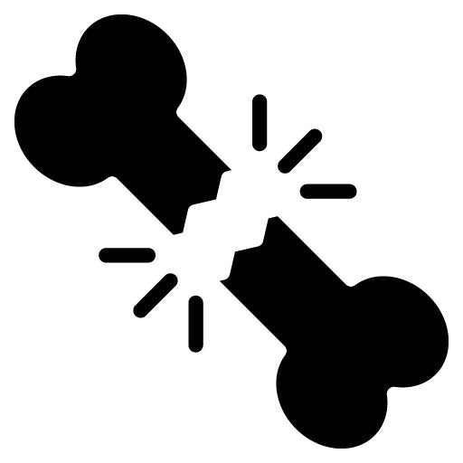 Fracture Glyph Icon | Orthopedics