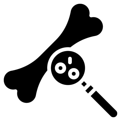 Bone Density Test Glyph Icon