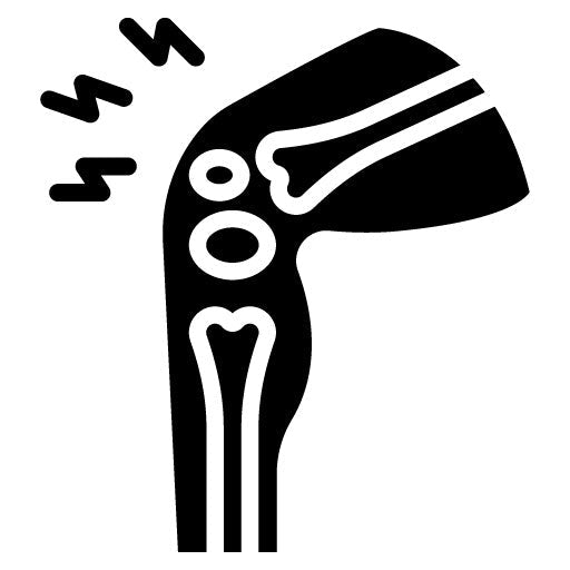 Joint Pain Glyph Icon | Orthopedics