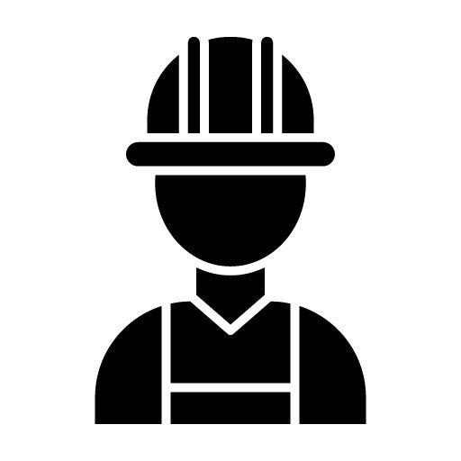 Worker Glyph Icon