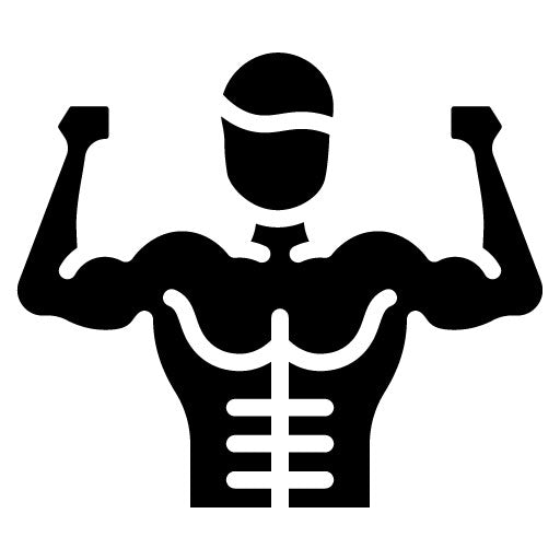 Bodybuilding Glyph Icon