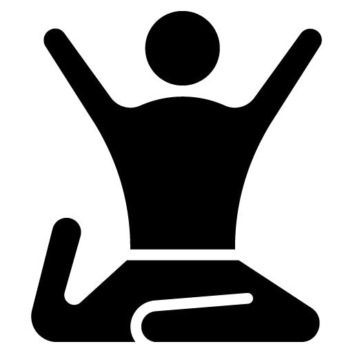 Cool Down Glyph Icon | Weightlifting