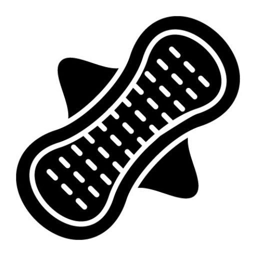 Cloth Pad Glyph Icon