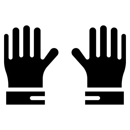 Gym Gloves Glyph Icon