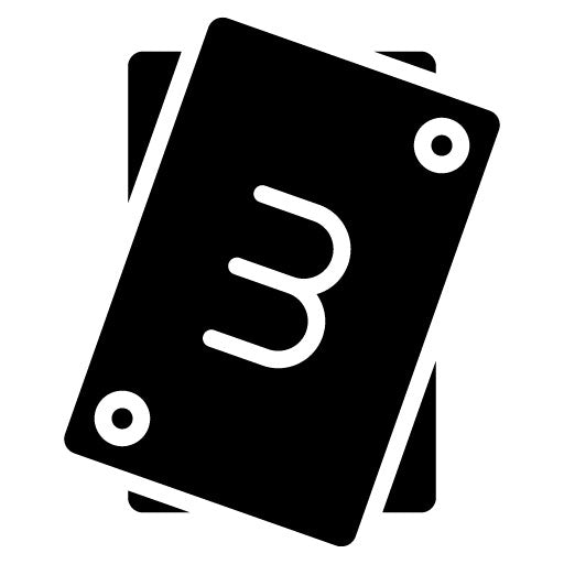 Planning Poker Glyph Icon
