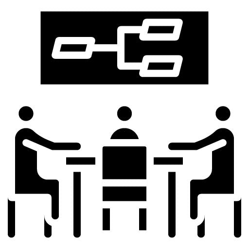 Sprint Planning Glyph Icon | Scrum Development
