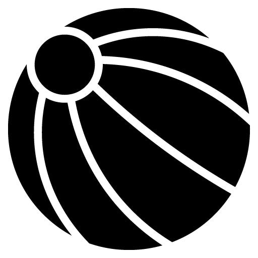Beach Ball Glyph Icon | Honeymoon