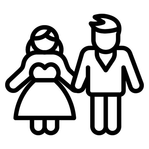Bride and Groom Icon