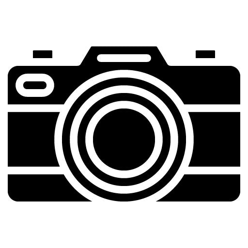 Camera Glyph Icon | Honeymoon