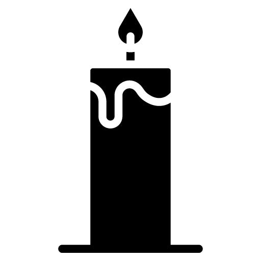 Candlelight Glyph Icon
