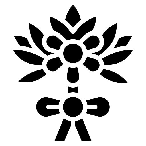 Flower Bouquet Glyph Icon | Honeymoon