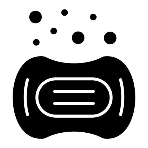 Soap Glyph Icon | Ecological Products