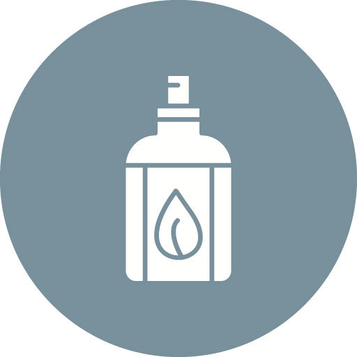 Eco Spray Glyph Circle Icon