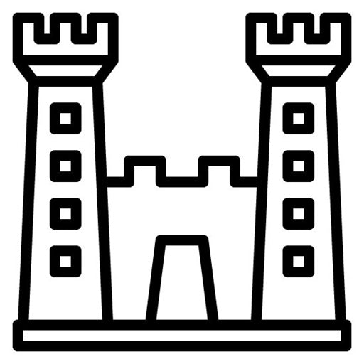Sandcastle Icon | Honeymoon