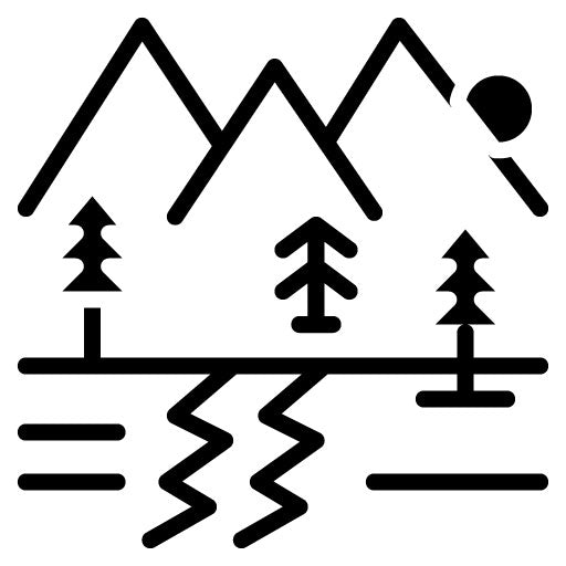 Scenic View Glyph Icon