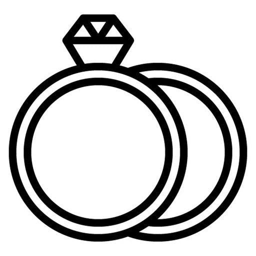 Wedding Rings Icon | Honeymoon