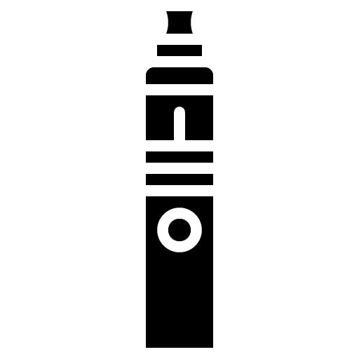 E Cigarette Glyph Icon