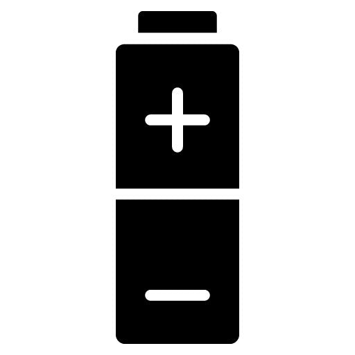 Vape Battery Safety Glyph Icon