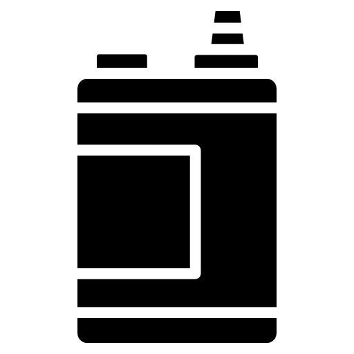 Vape Blog Glyph Icon