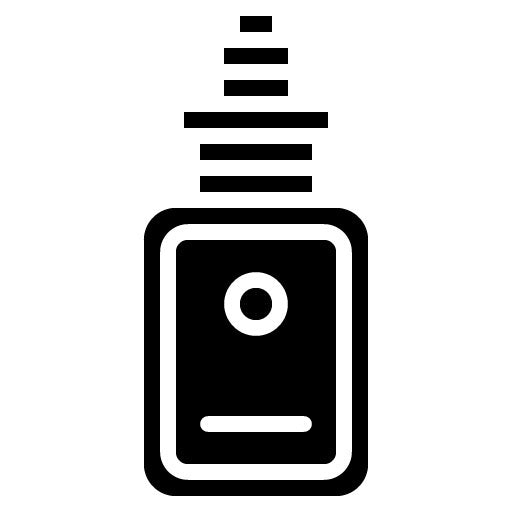 Vape Device Glyph Icon