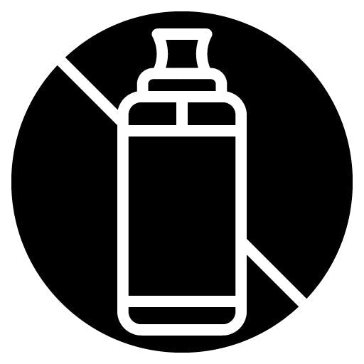Vape Nicotine Glyph Icon