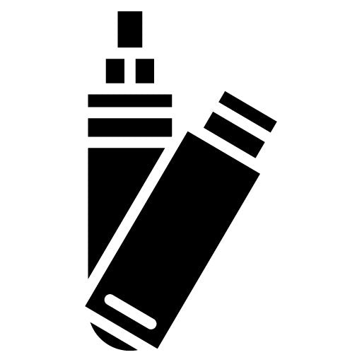 Vape Tool Glyph Icon